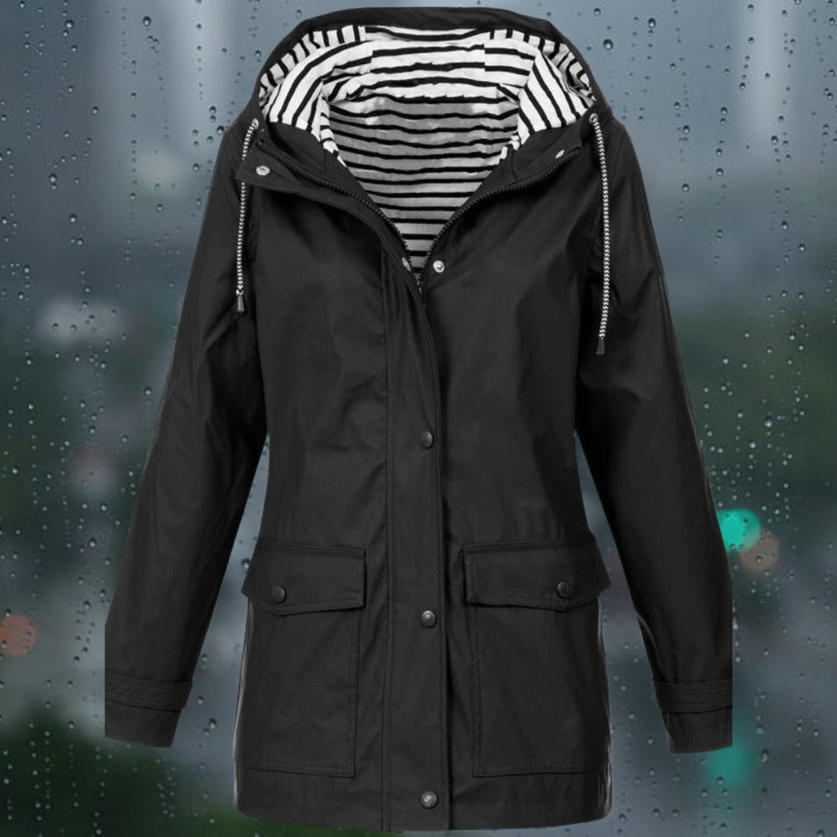 Casie - Casual Windproof Rain Jacket for Women