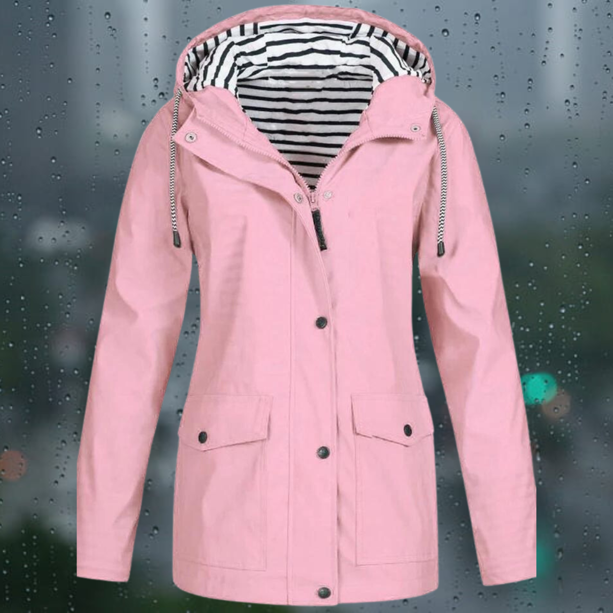 Casie - Casual Windproof Rain Jacket for Women