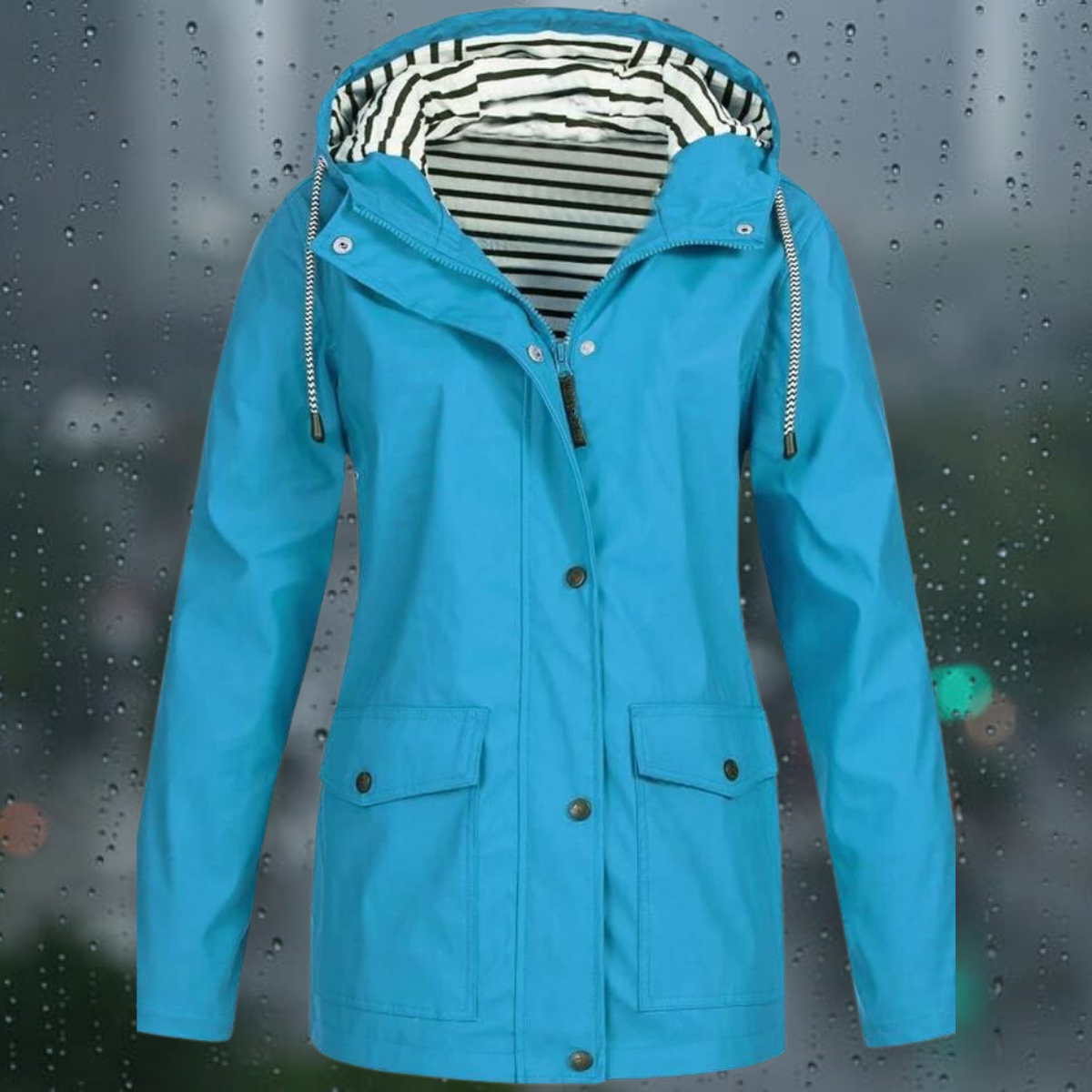 Casie - Casual Windproof Rain Jacket for Women