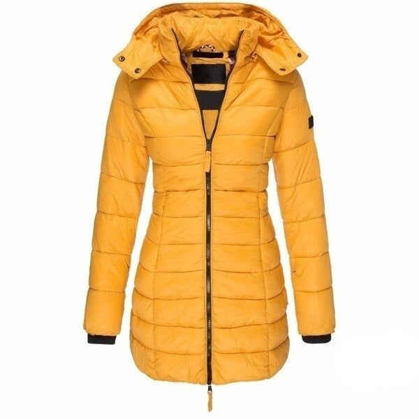 Vera - Long and Waterproof Winter Coat with Hood