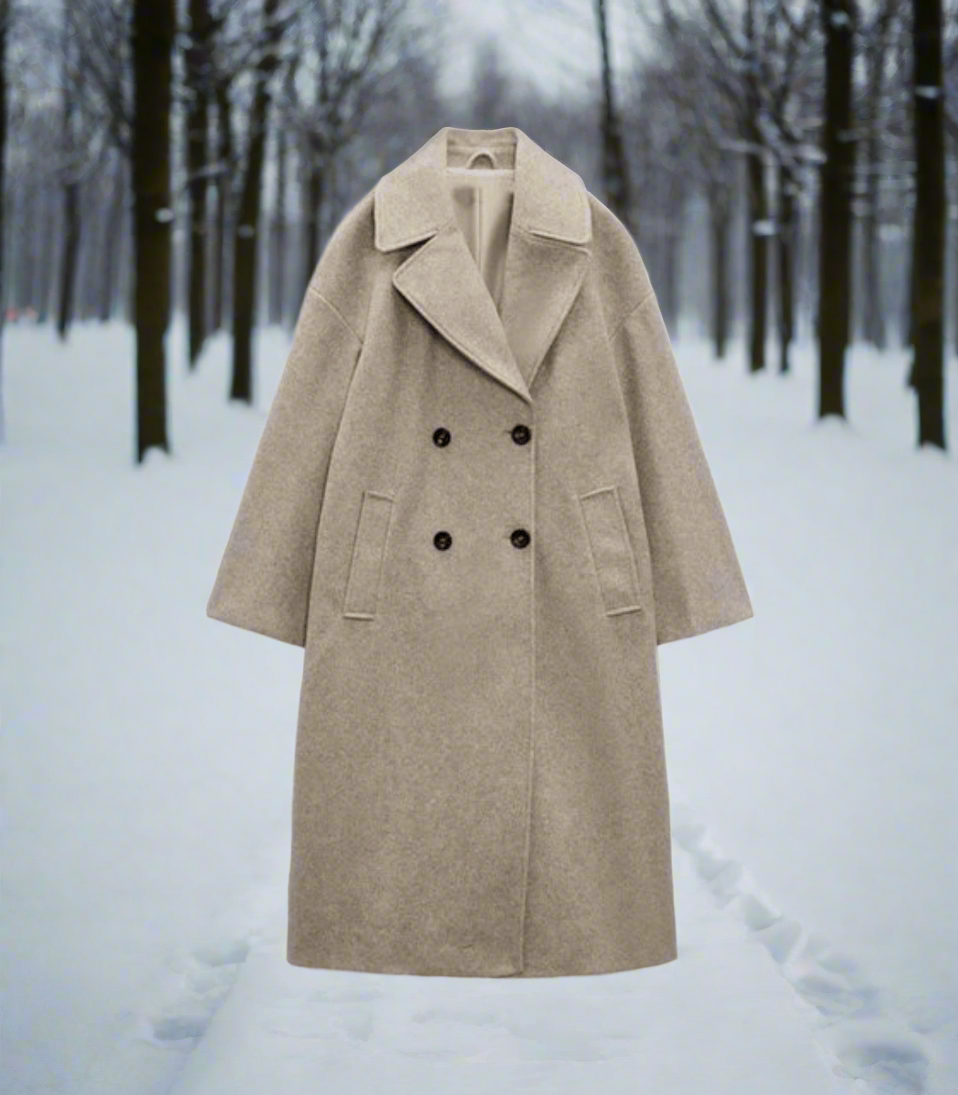 Warm, Classic, Casual Winter Coat for Women