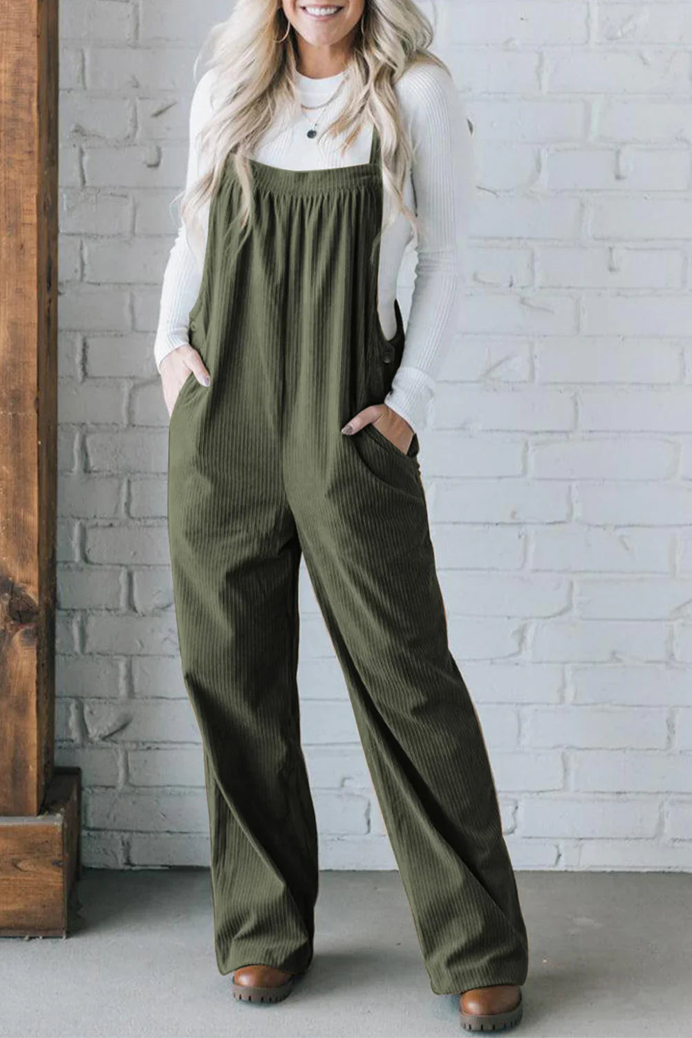 Norma - Corduroy Jumpsuit for Autumn & Winter