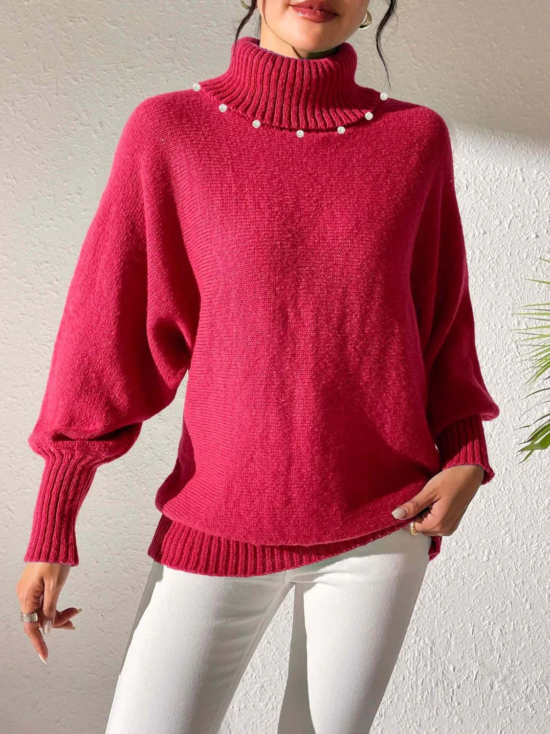 Sophia - Women's Roll Neck Jumper