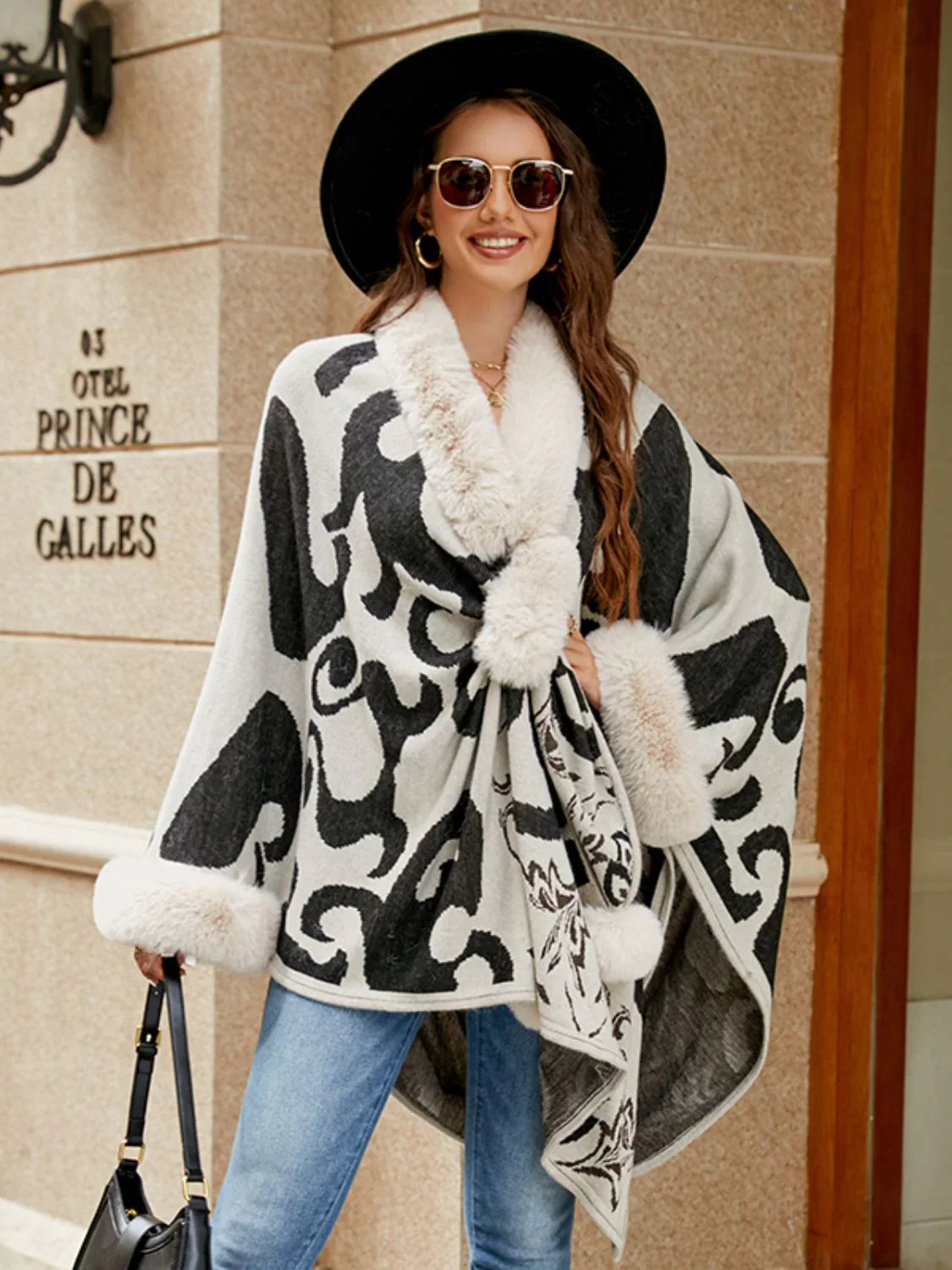 Deborah - Stylish Poncho for Winter