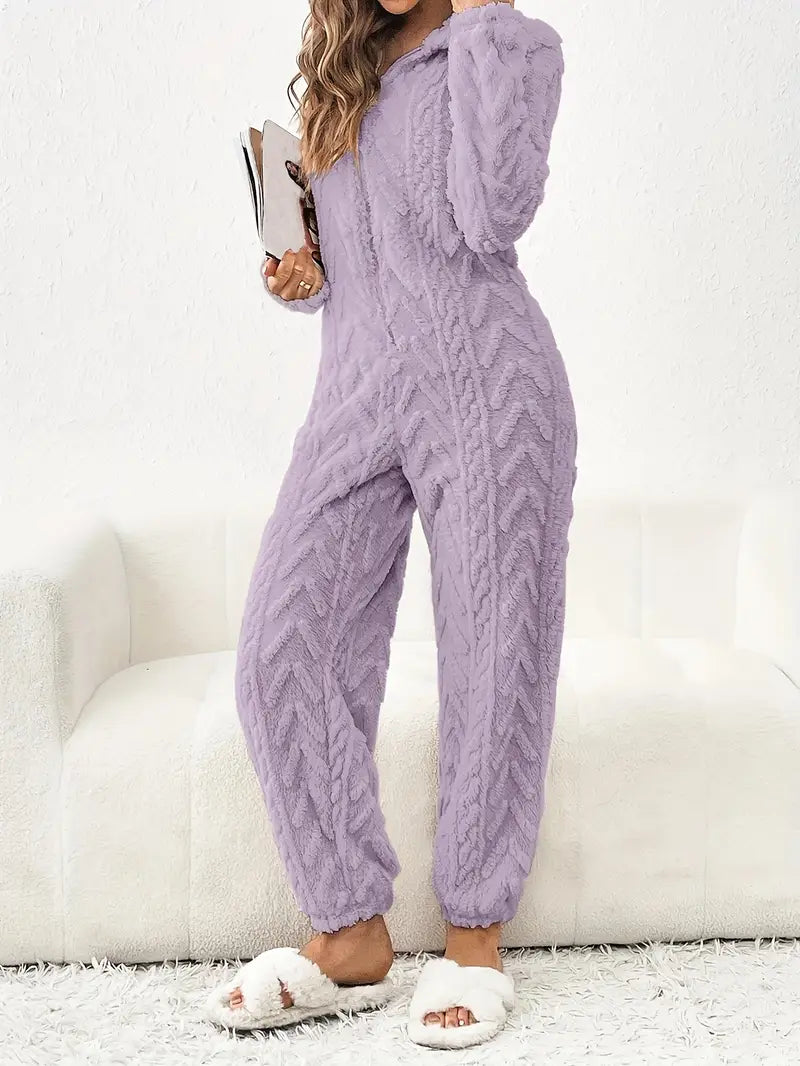 Teddy Jumpsuit - Warm & Comfortable