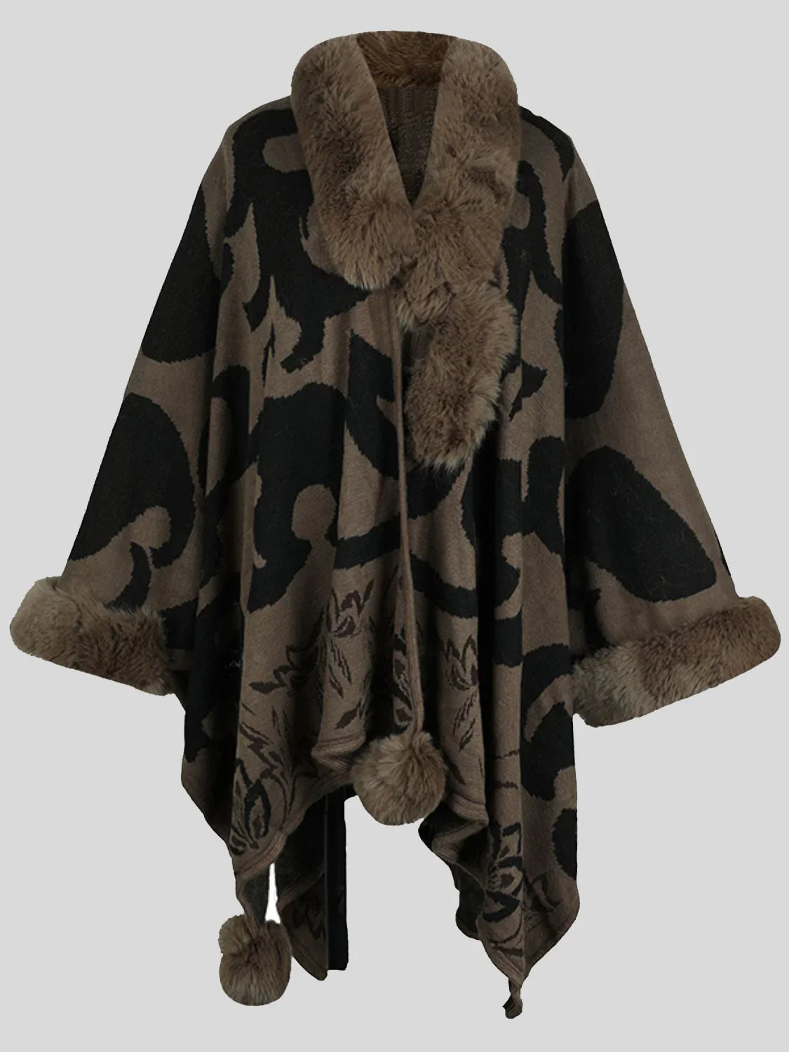 Deborah - Stylish Poncho for Winter