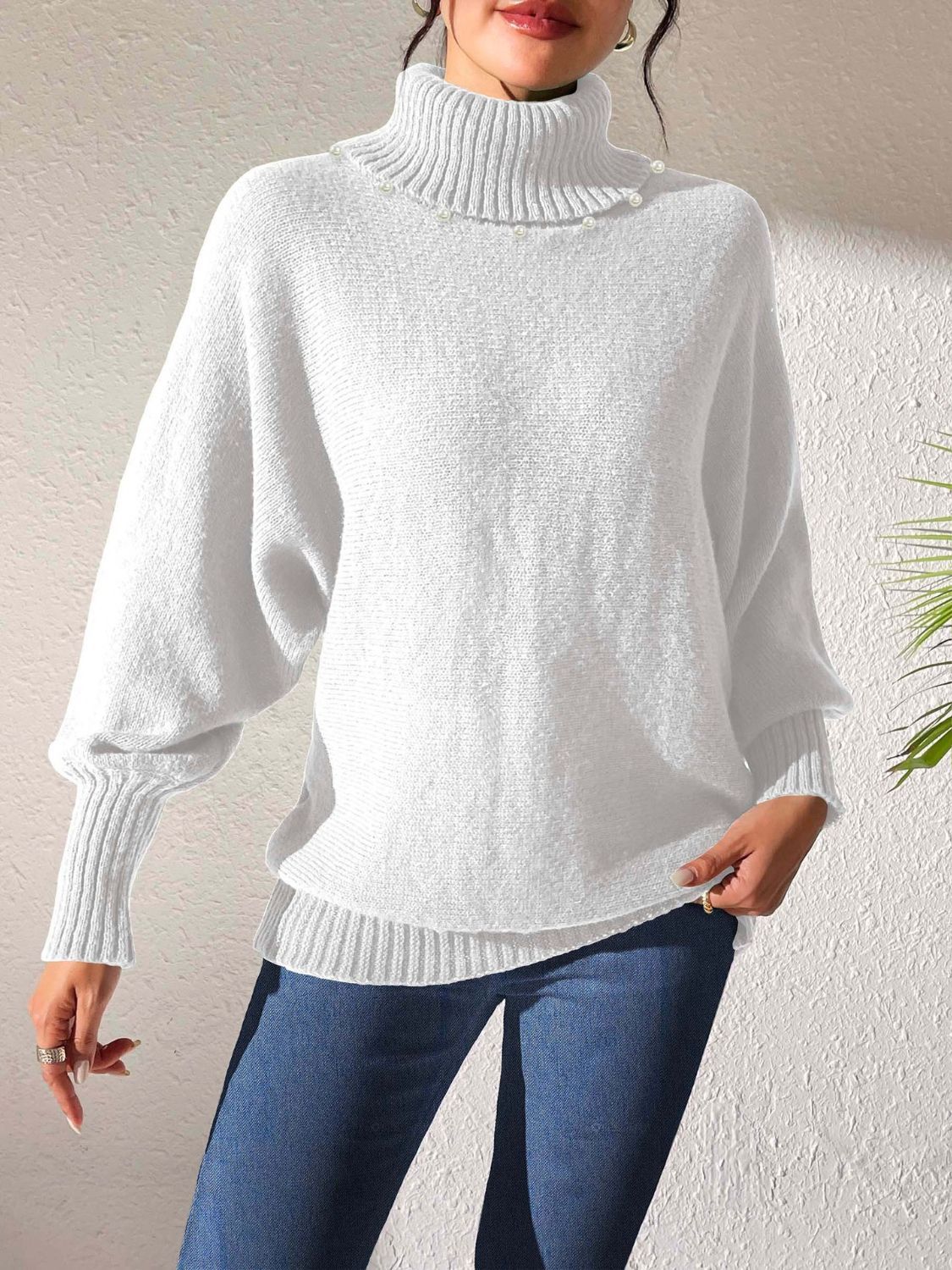 Sophia - Women's Roll Neck Jumper