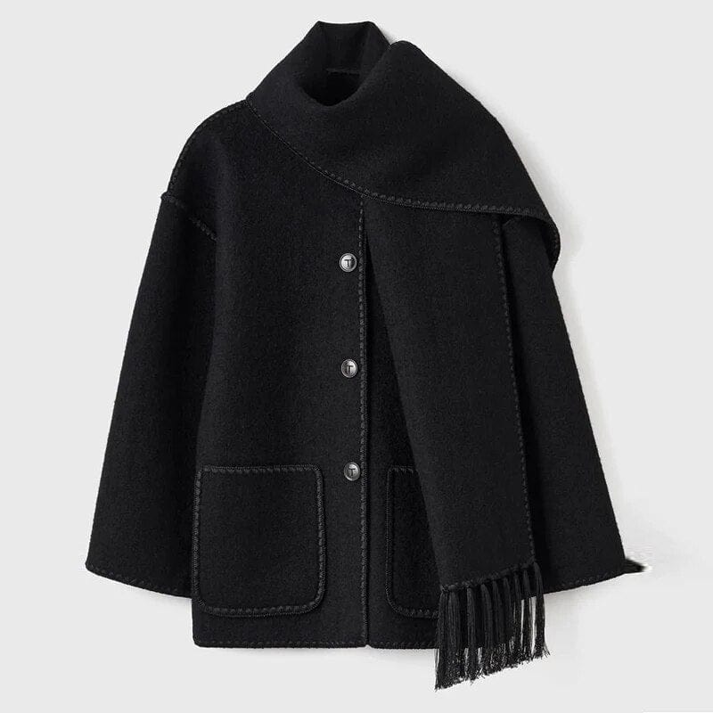 Liviana - Casual Scarf Coat for Women | Timeless Style