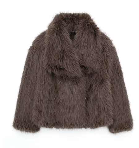 Women's Fur Coat - Warm & Comfortable