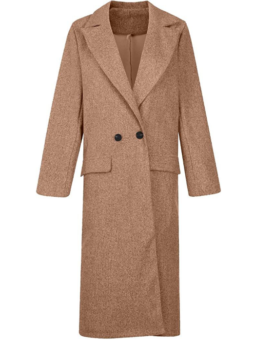 Aubrey - Stylish Long Coat Autumn Jacket With Buttons for Women