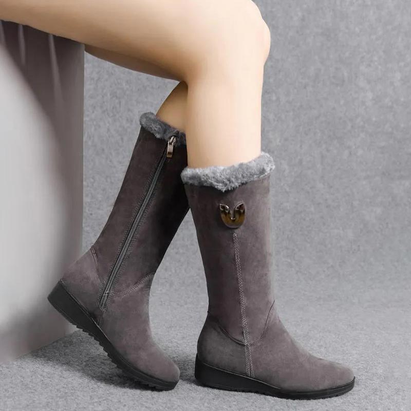 Amaya - Cozy High Boots for Women